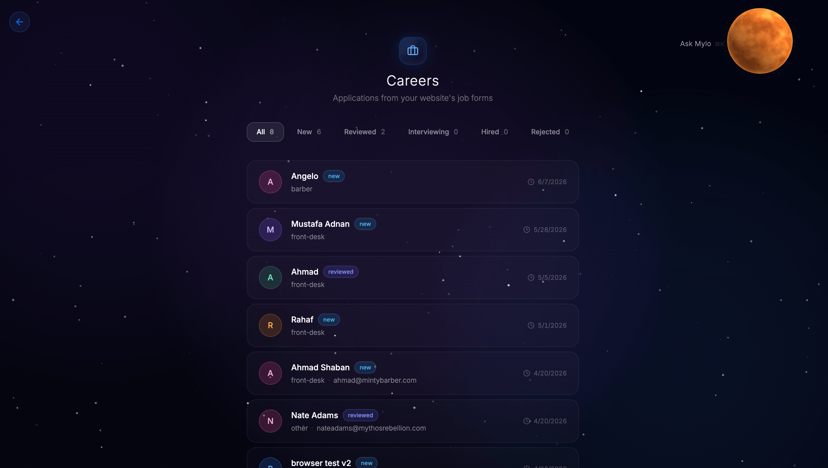 MythOS Pro careers